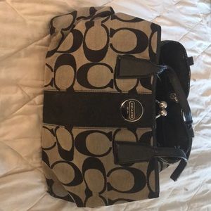 Med size coach purse